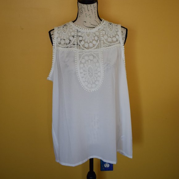 NWT Halogen Sleeveless Top XL - Picture 1 of 5